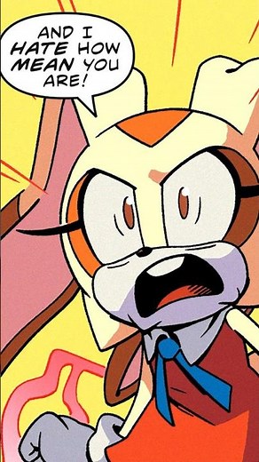 Cream Gets Angry #sonicthehedgehog #creamtherabbit #sonicidw