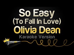 Olivia Dean - So Easy (To Fall In Love) (Karaoke Version)