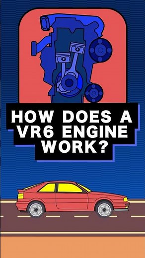HOW DOES A VR6 ENGINE WORK? Explained #shorts #cars #automotive #supercars #engineering