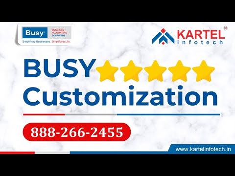 Introduction - Busy Customization