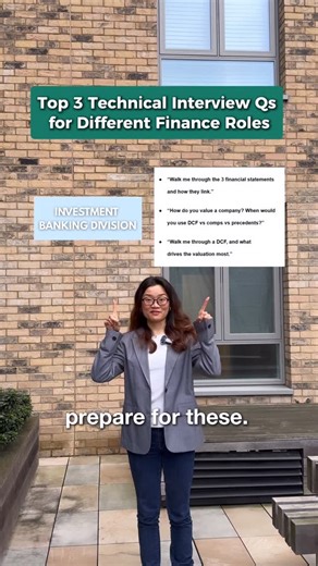 Mingke | Career Coach on Instagram: "Two candidates can apply to the same bank, have similar GPAs, and still get completely different interview results. The difference is usually preparation… but not more prep — the right prep. Front-office interviews don’t test “finance knowledge” randomly. They test the skills that matter for that desk: IBD → statements + valuation S&T → markets + risk ER → forecasting + business drivers AM → investment thesis + thinking under uncertainty So if you’re revising