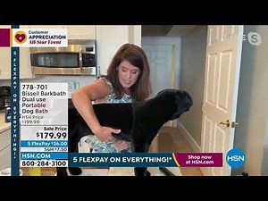 Bissell Barkbath Dual use Portable Dog Bath