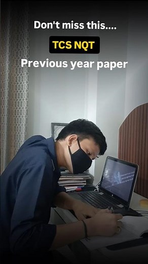 TCS NQT 2026: Previous Year Question You Must Know #tcs #tcsnqtpreparation