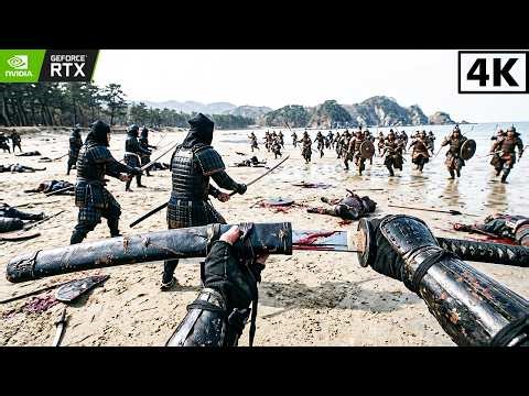 Most Ruthless Mongol Invasion of Japan | Realistic Gameplay - 4K 60fps Ghost of Tsushima Gameplay