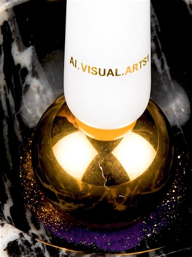 [ASMR Gold & Gemstones Mortar] #asmr #ai #oddlysatisfying #aiart #asmrsounds