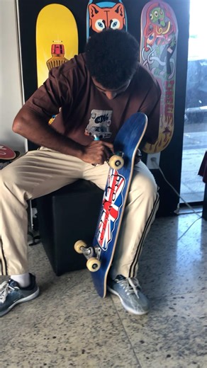 New Skateboard Setup 🛹🩵