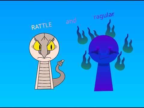 my pyramixed oc's: rattle and ragular!