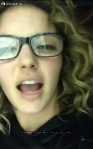 Camren Bicondova on the set of "Gotham" - October 11, 2016