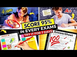 Try This for 7 Days to Score 95%🔥|Class 10 | 3 Month Strategy⚡|Topper’s Study Tips To Crack Any Exam