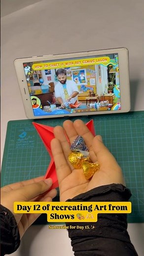 Core memory unlocked with this DIY gift idea 😭💛 #lalon #theartroom #origamidiamond #origamicraft