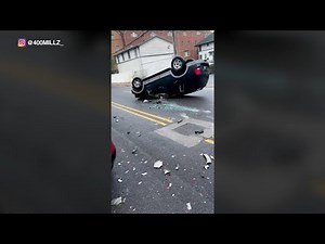 Woman charged as video captures Illinois gas station altercation, crash