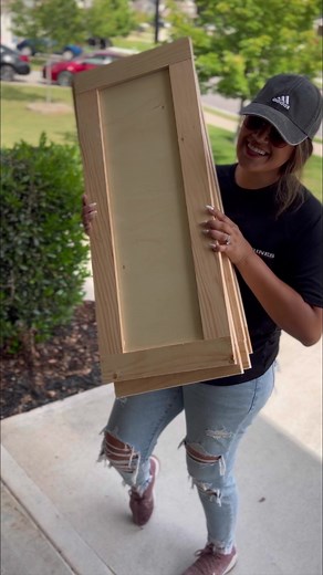 Building drawer fronts is actually a lot easier than I thought when I first had to make them. The biggest advice, as always, is make sure your measurements are accurate. 1. Measure and cut out the pieces for the outer framing. 2. Router the edges to make grooves for the middle piece to sit flush in. 3. Add pocket holes and attach the outer frame together. 4. Measure and cut the middle piece. 5. Apply a generous amount of wood glue and place your middle pieces, clamping it together. To attach the