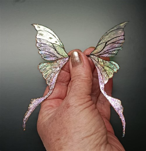 Ooak Fairy, Art Doll, Wings, Elves, Butterfly, Elves, Fairies, Fairy Wings - Etsy UK