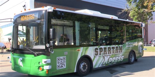 MSU unveils new self-driving bus powered by AI