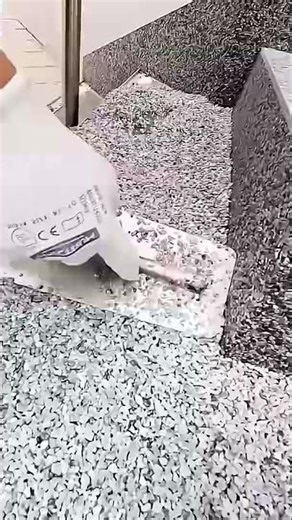 Sand Powder Application on Stairs Clean Finish #shorts #stairs