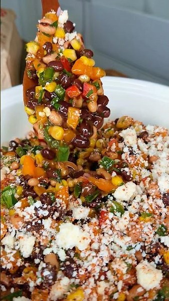 BEST Cowboy Caviar 🤠 #cowboycaviar #cookingvideo