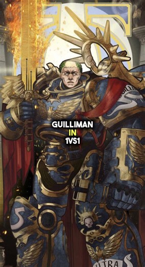 How Powerful Is GUILLIMAN in a 1v1? 🔵⚔️ Everyone calls GUILLIMAN a demigod, but in a straight duel he's the weakest of all the Primarchs 💀 ANGRON beat him, FULGRIM killed him, MORTARION and MAGNUS crushed him, even with the Emperor's Sword in his hands. So why is he still one of the most feared beings in the galaxy? 🩸 #guilliman #primarch #ultramarines #warhammer40k #wh40k