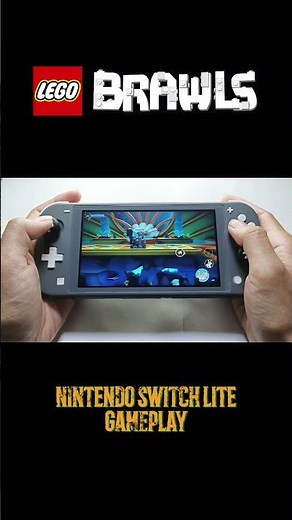 LEGO BRAWLS Gameplay Nintendo Switch Lite #switch #games #gaming