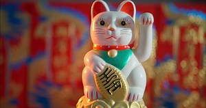 Chinese Cat Decoration Maneki-Neko