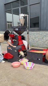 5in1 rice processing machine with 3 phase electric motor #ricemillmachine | Amazing Agricultural Equipment