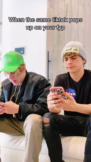 Reacting to the Same TikTok on Your FYP with Lev Cameron