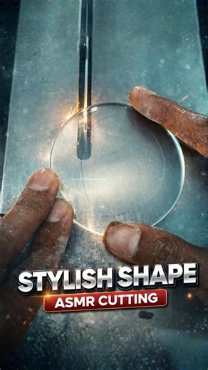 How To Cut Special Shape Lenses | Special Odd Shape Lens Cutting