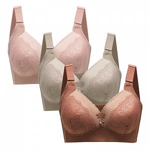 36C Bras for Women 3 Pack Women's All Day Comfort Bra, Everyday Bra Women's Full Figure Wirefree Bra B 36C - Walmart.com