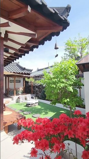 안동한옥스테이의 봄!! #안동감성숙소 #안동한옥펜션 #안동한옥스테이 #안동여행