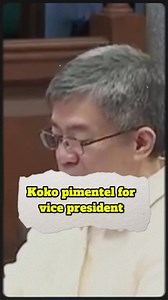 Koko pimentel for vice president #kokopimentelforvicepresident #kokopimentelhistory #kuwentonikokopimentel #kokopimentelstory | Kuwento Mo To