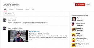 YouTube co-founder not feeling the new Google  comment system