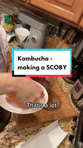 Homemade Kombucha: Making SCOBY from Scratch
