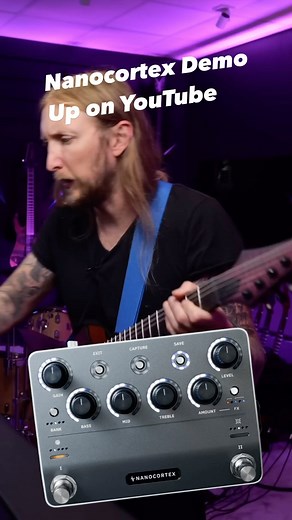 Ola Englund | Nanocortex demo is now up on YouTube. @neuraldsp #quadcortex #nanocortex #metal #metalguitarist #metalguitar #guitar #chug | Instagram