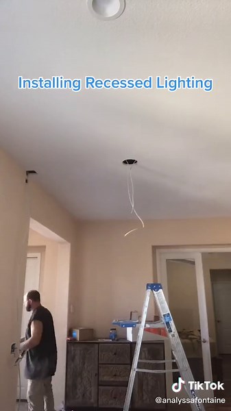 How to Fix Recessed Ceiling Lights on a Concrete Ceiling