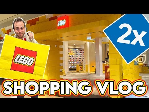 LEGO Double Points Shopping & Adding to our Displays!