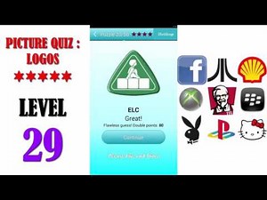 Picture Quiz: Logos Level 29 - All Answers - Walkthrough ( By Timeglass Works )