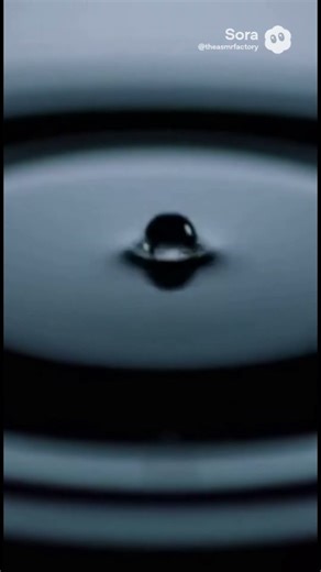 Water Drop ASMR 💧 Perfect Ripples | Pure Calm & Balance