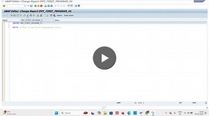 ABAP Basics: Understanding Editor, Data Types, and Debugger | Kanuka Aparna posted on the topic | LinkedIn