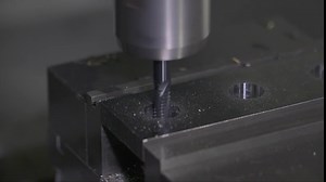 Bassett TMC Series Solid Carbide Coolant-Thru Thread Mill, TiAlN Coated, Helical Flute, 3/4"-16 UNF Size (Pack of 1)