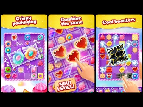 Pop Lollipop! Match game! Gameplay Android Mobile