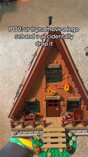 and then u cant find 30 pieces when you try and rebuild it #lego #funny #trend #legotok #legotiktoker #fyp