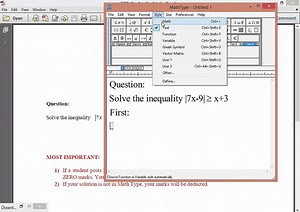 How we use MathType Step by Step