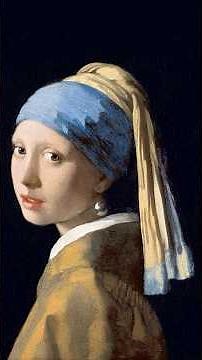 La joven de la perla de Johannes Vermeer #johannesvermeer #pinturasfamosas #vermeer #historiadelarte