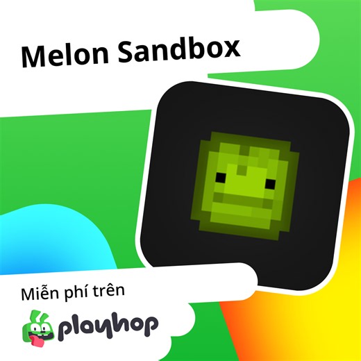 Melon Sandbox: Chơi trực tuyến miễn phí trên Playhop