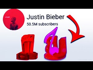 A Ruby Play Button for... Justin Bieber?