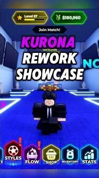 Kurona IS FINALLY Unvaulted With A Rework! (Showcase) | Blue Lock Rivals