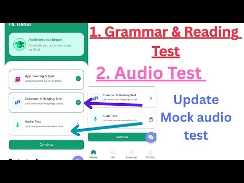 👉 Grammar & Reading Test | futwork audio test | futwork mock call test | futwork quiz answers