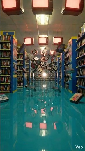 You forgot to return the tape. (dreamcore liminal space)