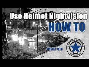 Vector Optics // How to Use the Owlset 1X18 Helmet Night Vision (OWNV-10)