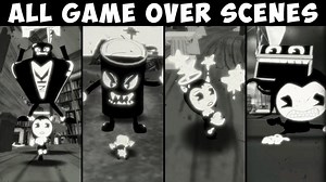 20K views · 187 reactions | All Characters Game Over Scenes | Bendy in Nightmare Run | DarkTaurus | Facebook
