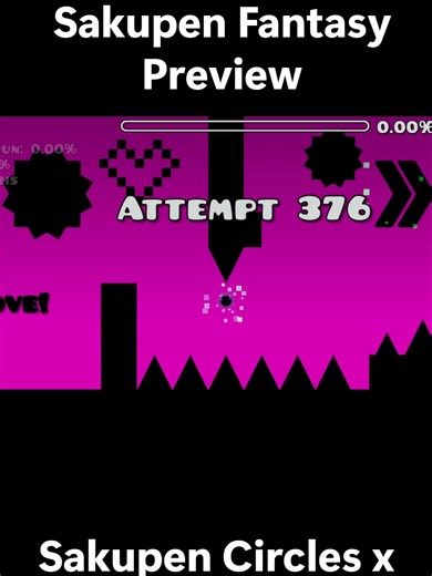 Sakupen Fantasy Geometry Dash Preview